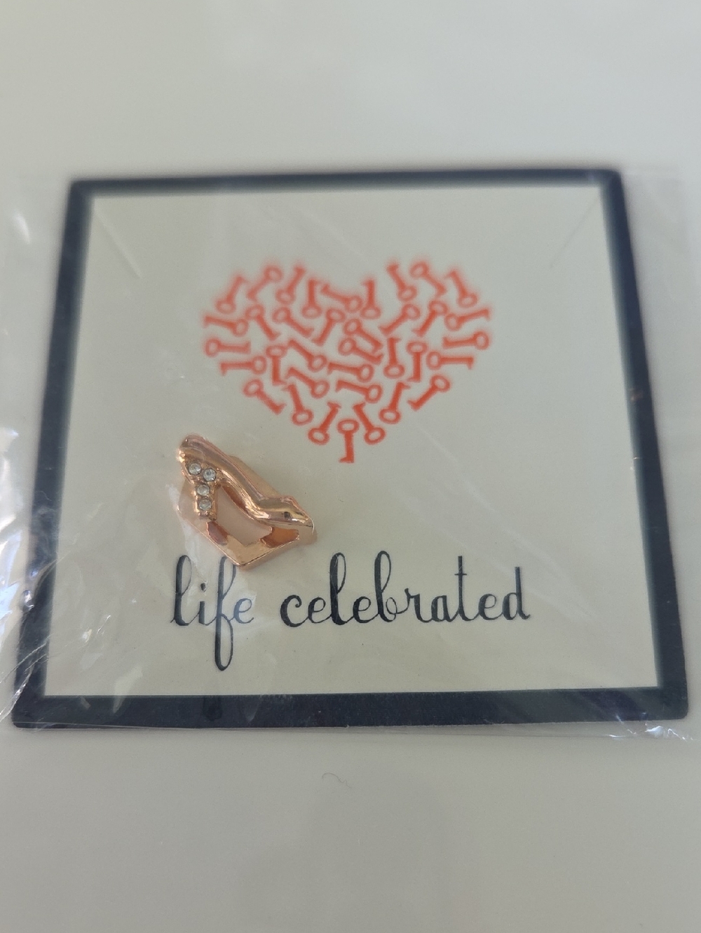 KEEP Collective Rose Gold High Heel Charm